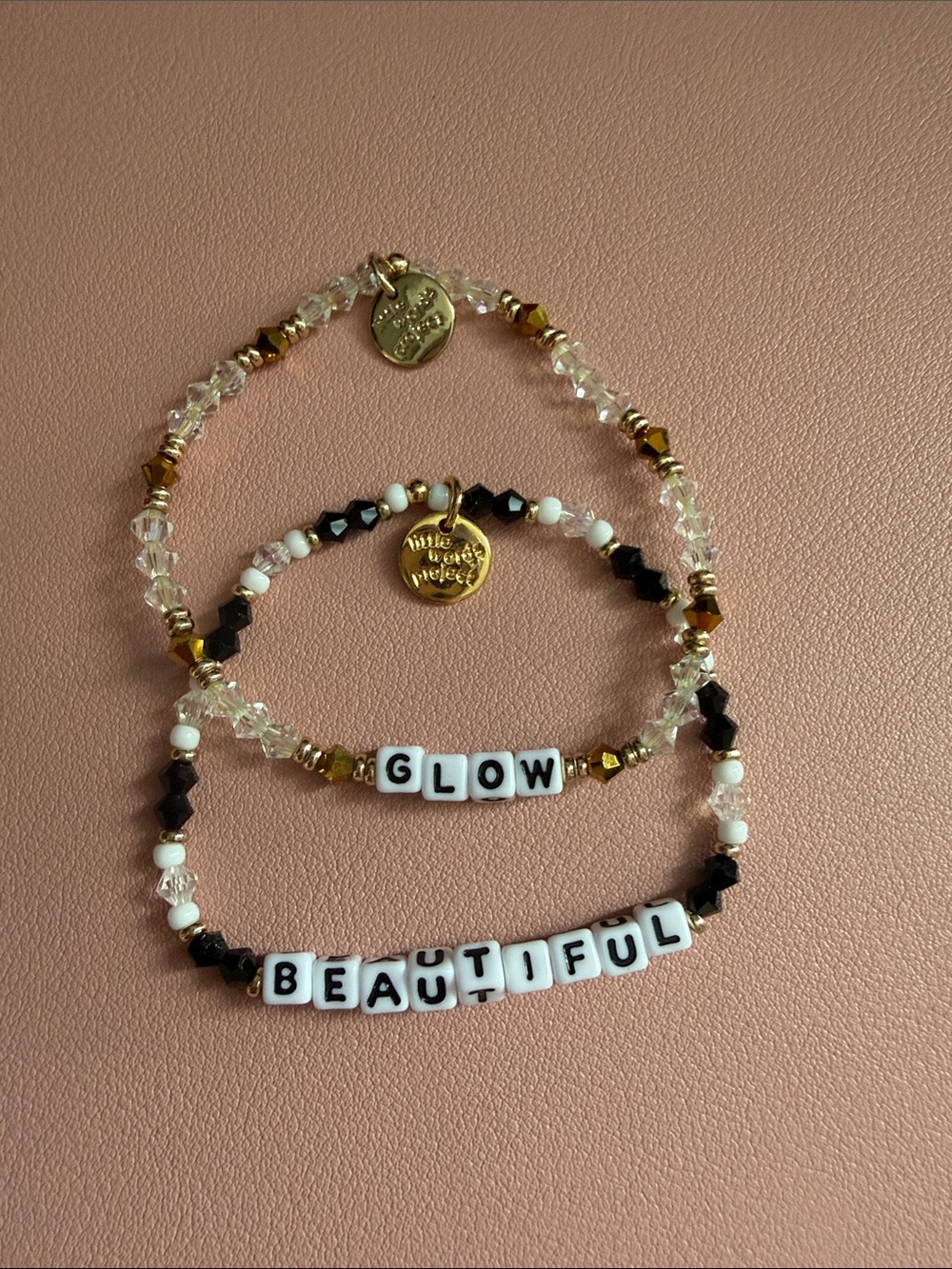 Little Words Project  Bracelet - GLOW and BEAUTIFUL